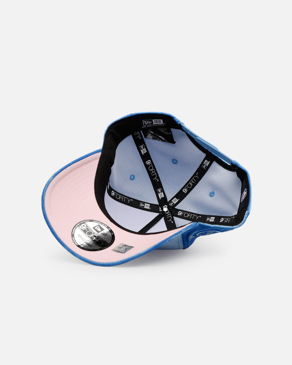 New Era Denver Nuggets 'Sky Velvet' 9FORTY A-Frame Snapback Sky Blue - image 6