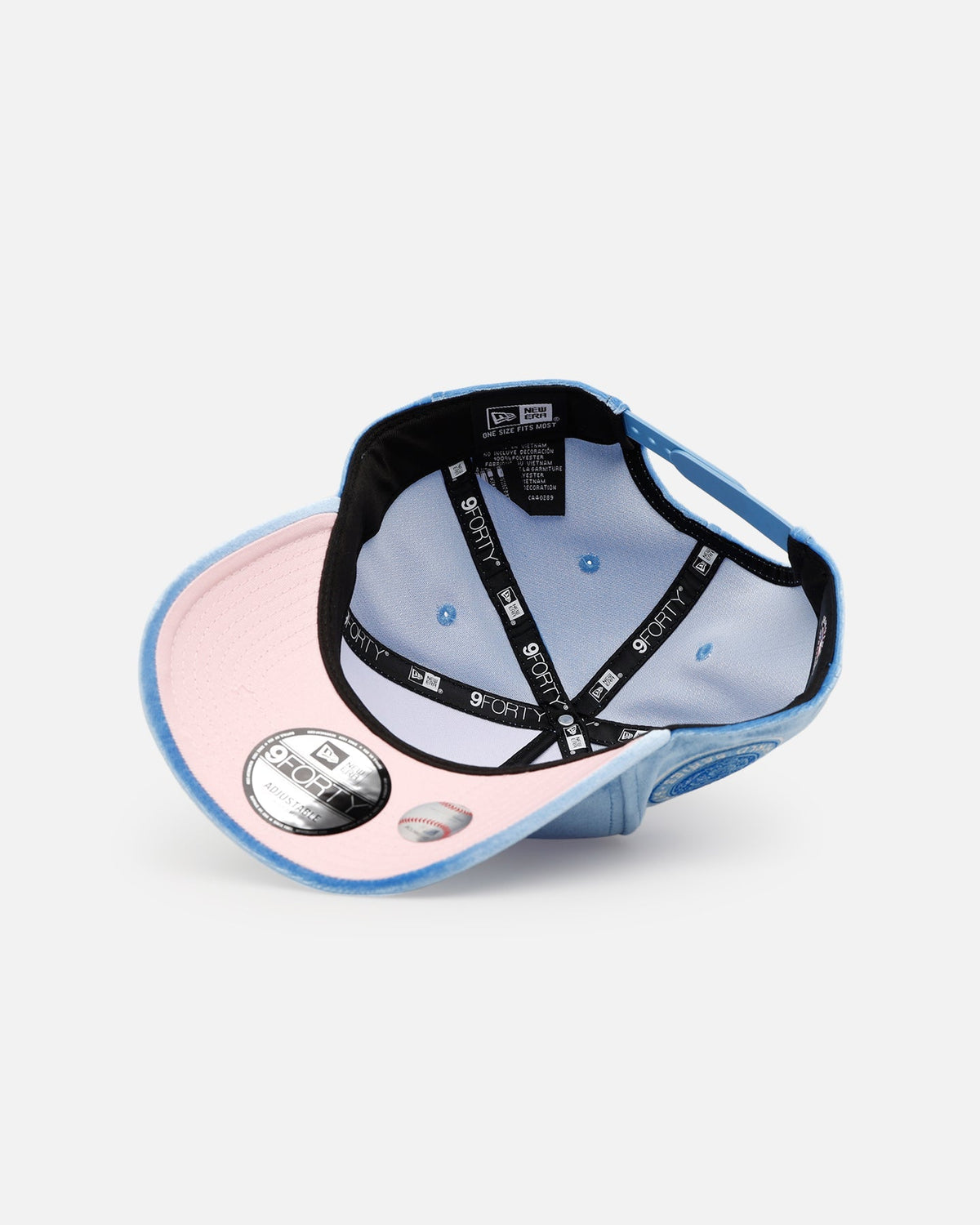 New Era Detroit Tigers 'Sky Velvet' 9FORTY A-Frame Snapback Sky Blue - image 6