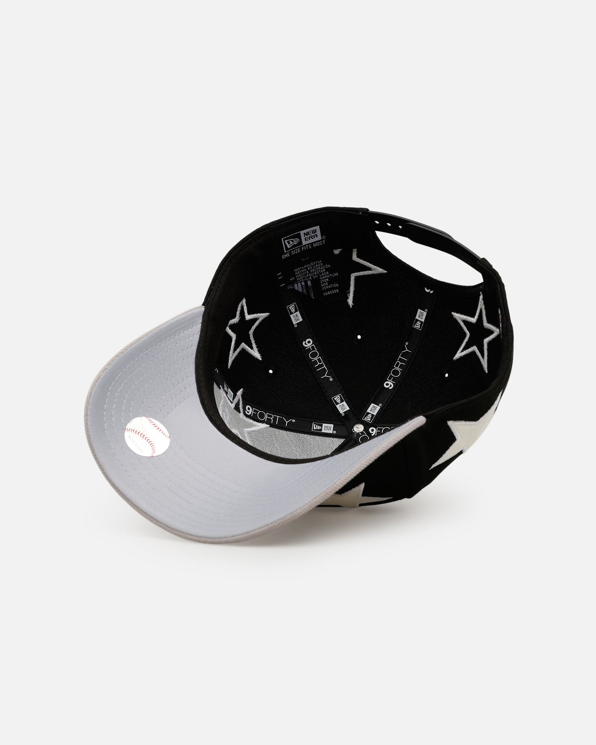 New Era Detroit Tigers 'Stars' 9FORTY A-Frame Snapback Black/Grey - image 6