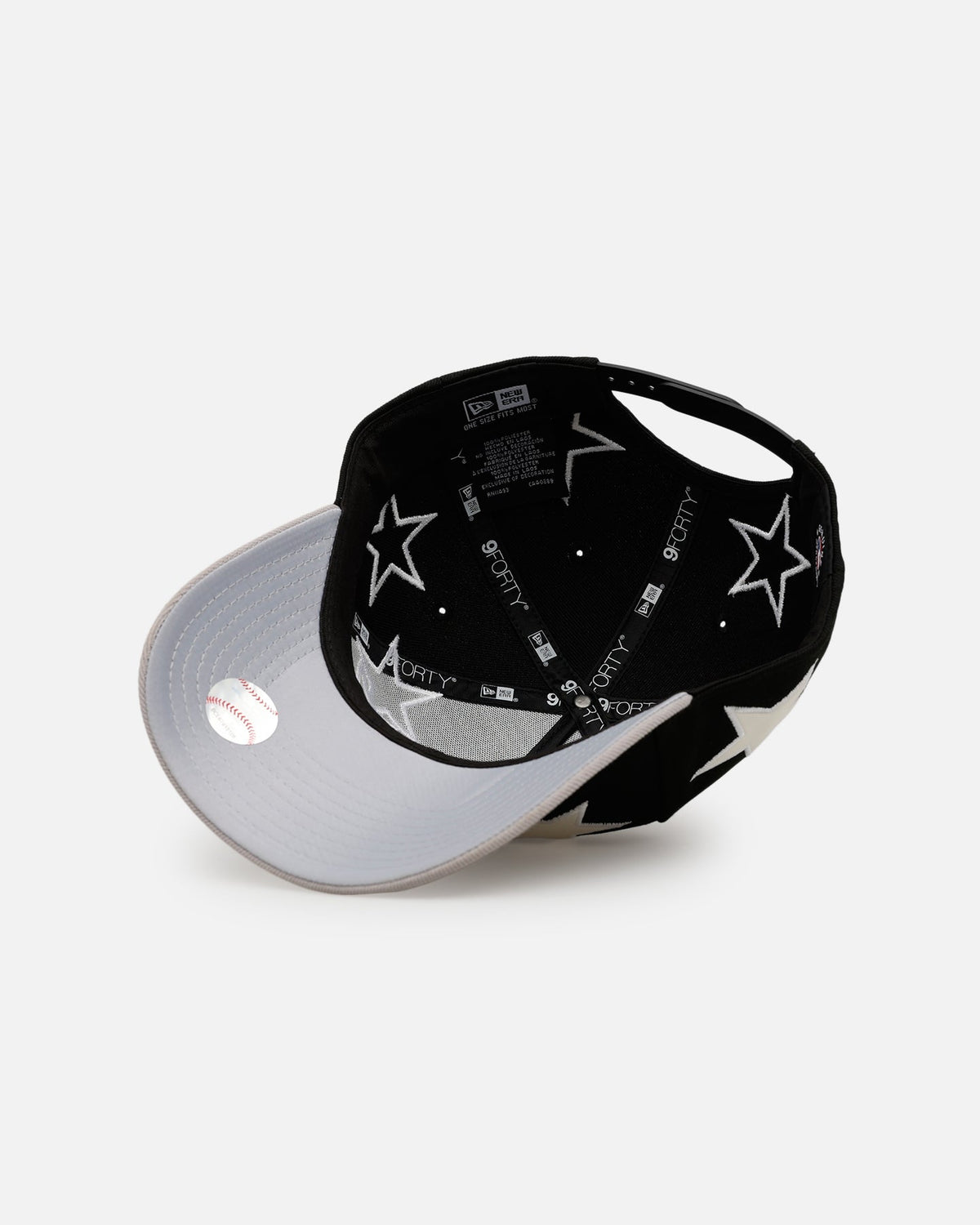 New Era Los Angeles Dodgers 'Stars' 9FORTY A-Frame Snapback Black/Grey