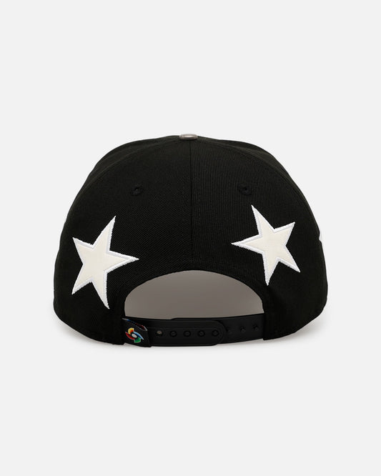 New Era Mexico National Baseball Team 'Stars' 9FORTY A-Frame Snapback Black/Grey - image 2