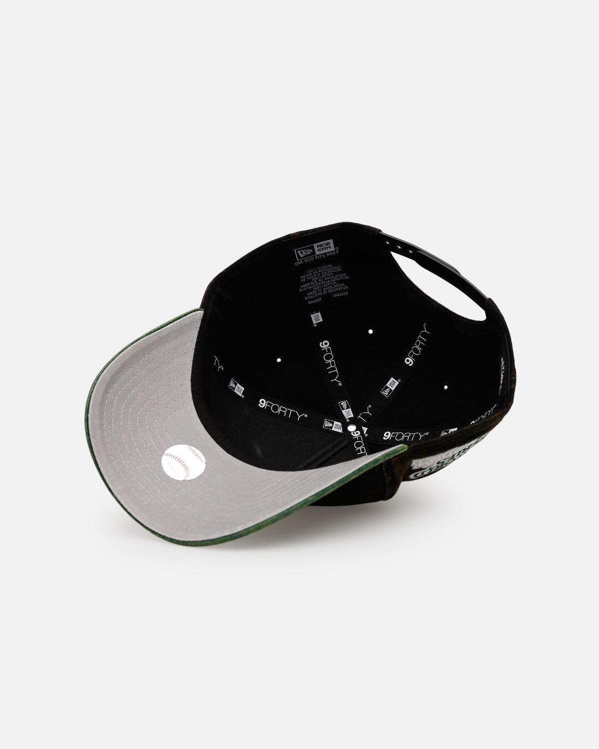 New Era Detroit Tigers 'Washed Green 2.0' 9FORTY A-Frame Snapback Black/Green - image 6