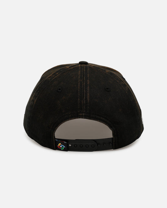New Era Mexico National Baseball Team 'Washed Green 2.0' 9FORTY A-Frame Snapback Black/Green - image 2