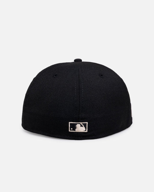 New Era Atlanta Braves 'Wool' 59FIFTY Fitted Black