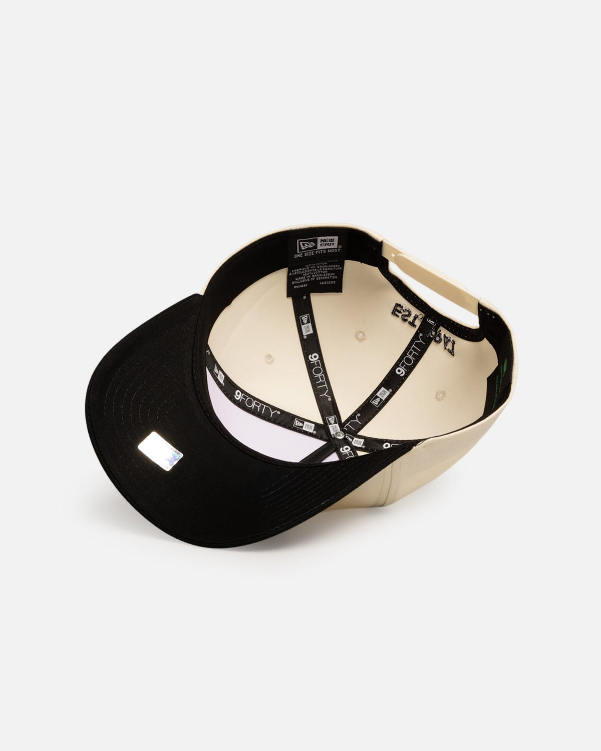 New Era Manly Warringah Sea Eagles 'Chrome Black' 9FORTY A-Frame Snapback White/Black - image 6