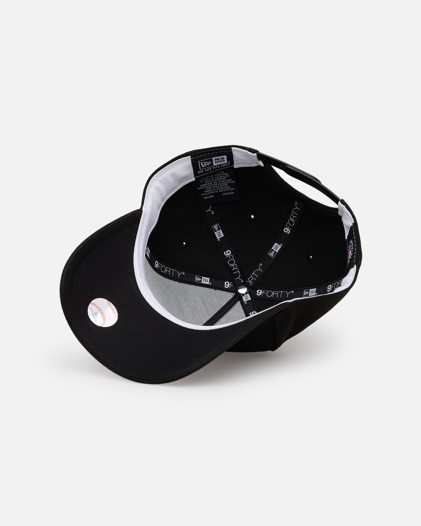 New Era Los Angeles Angels 'Black' 9FORTY A-Frame Snapback Black/White