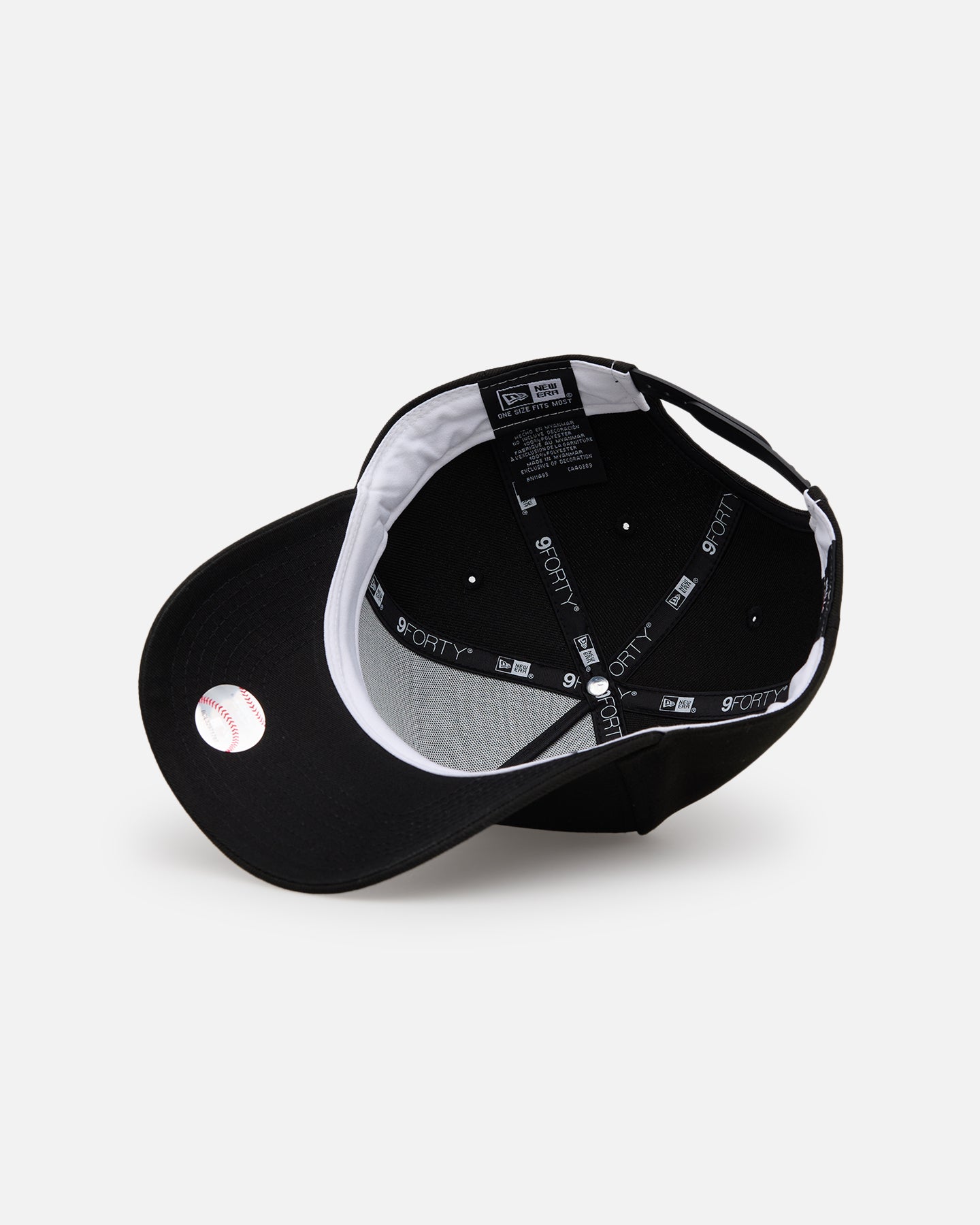 New Era Boston Red Sox 'Black' 9FORTY A-Frame Snapback Black/White
