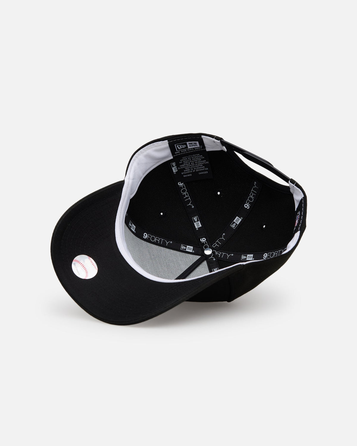 New Era Detroit Tigers 'Black' 9FORTY A-Frame Snapback Black/White - image 6
