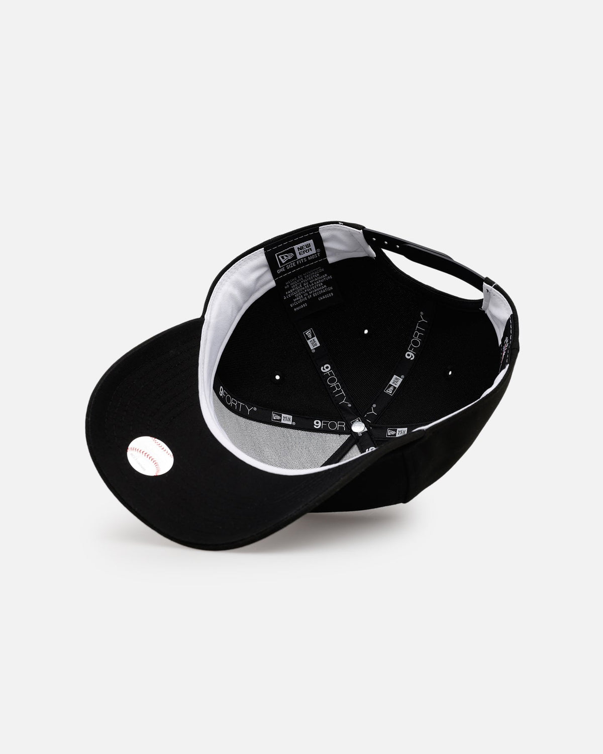 New Era Los Angeles Dodgers 'Black And White' 9FORTY A-Frame Snapback Black/White