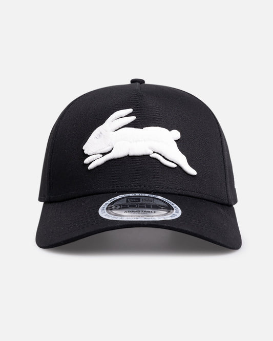 New Era South Sydney Rabbitohs 'NRL Glow In The Dark' 9FORTY A-Frame Snapback Black