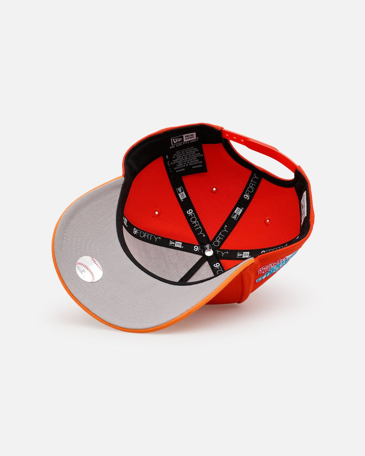 New Era Baltimore Orioles 'Original Team Colours Two Toned' 9FORTY A-Frame Snapback Original Team Colours