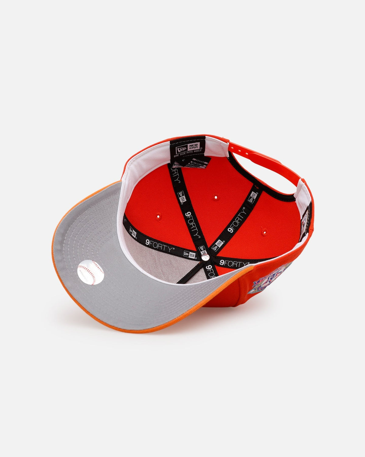 New Era Houston Astros 'Original Team Colours Two Toned' 9FORTY A-Frame Snapback Original Team Colours - image 6
