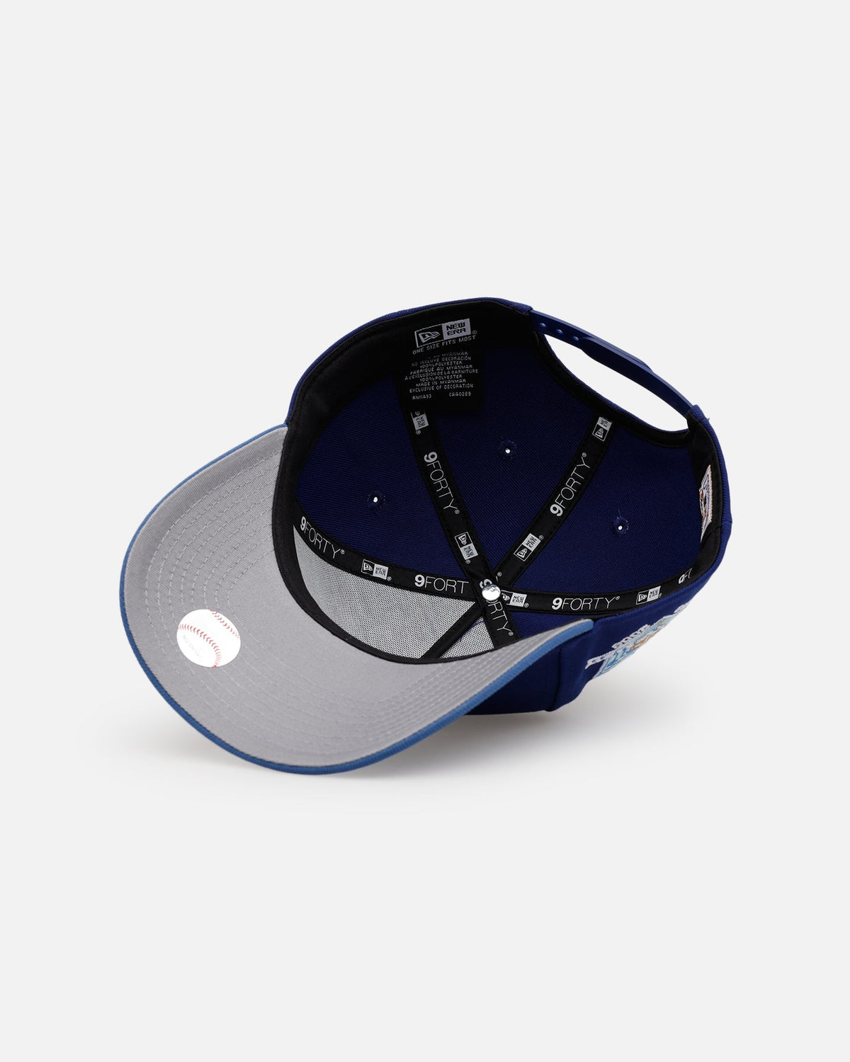 New Era Los Angeles Dodgers 'Original Team Colours Two Toned' 9FORTY A-Frame Snapback Original Team Colours