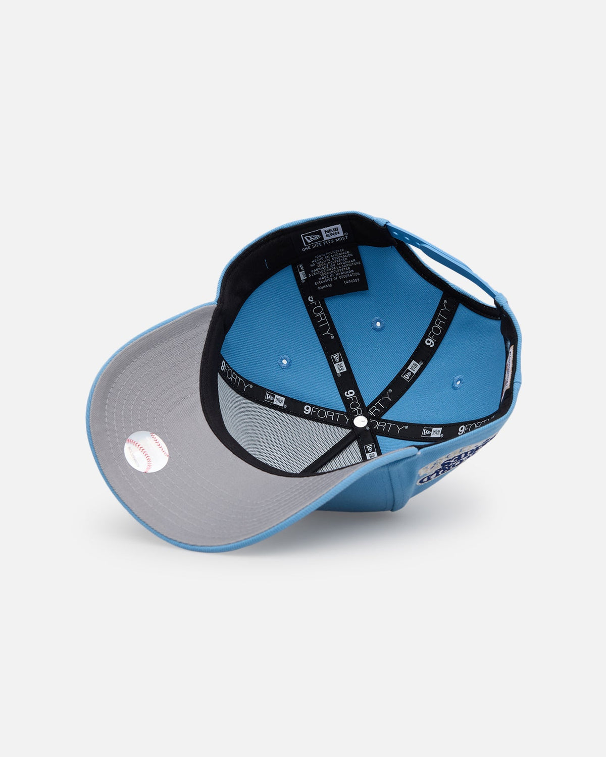 New Era Los Angeles Dodgers 'Black Sky Blue' 9FORTY A-Frame Snapback Sky Blue