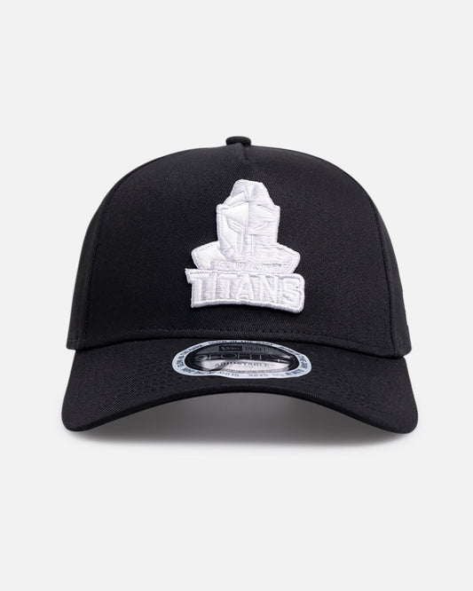 New Era Gold Coast Titans 'NRL Glow In The Dark' 9FORTY A-Frame Snapback Black - image 2
