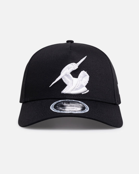 New Era Melbourne Storm 'NRL Glow In The Dark' 9FORTY A-Frame Snapback Black - image 2