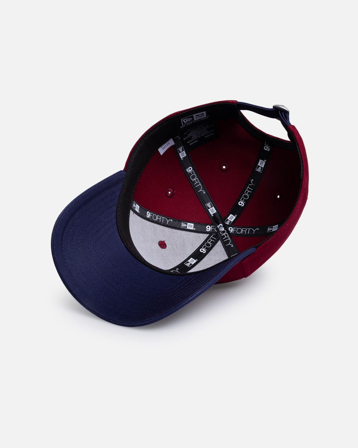 New Era FC Barcelona 'Contrast' 9FORTY Strapback Dark Red - image 6