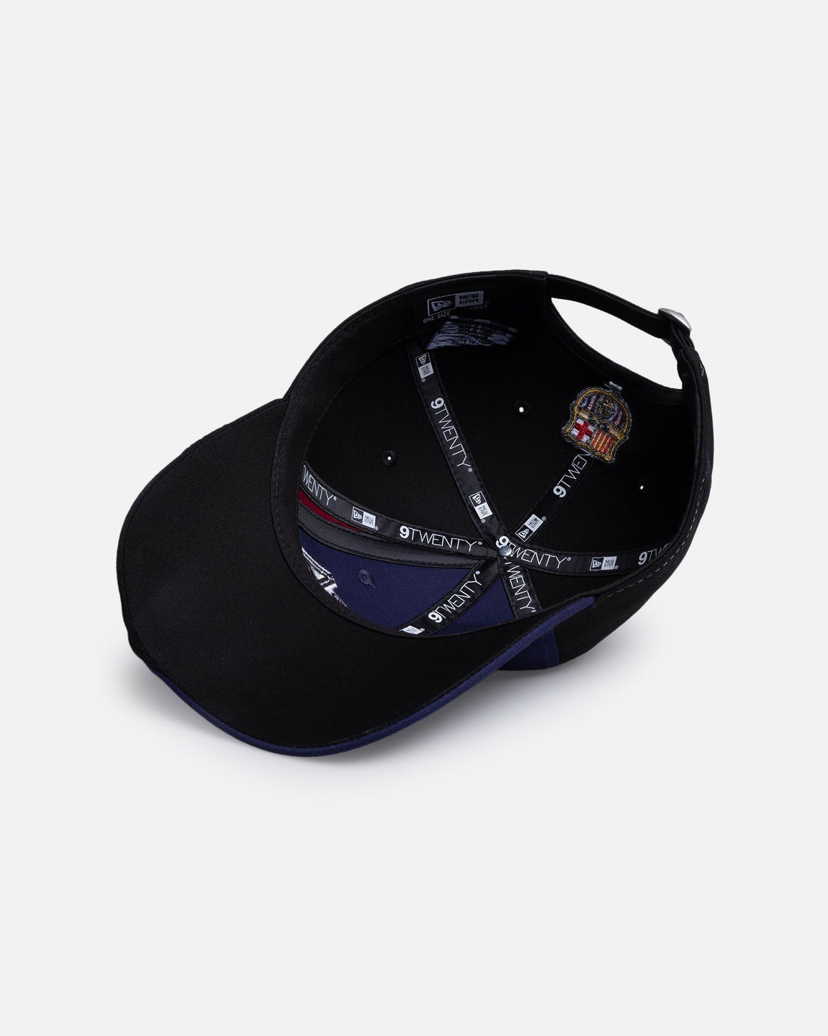 New Era FC Barcelona 'Moto Unstructured' 9TWENTY Strapback Navy - image 6