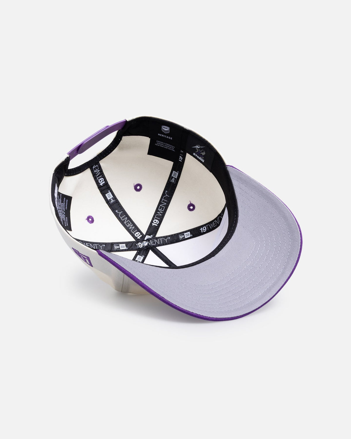New Era Melbourne Storm 'Retro Chrome' 19TWENTY Snapback Official Team Colour - image 6