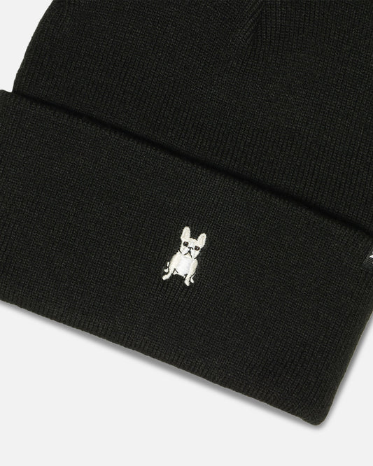 47 Brand French Bulldog 'Dog Collection' 47 Beanie Black