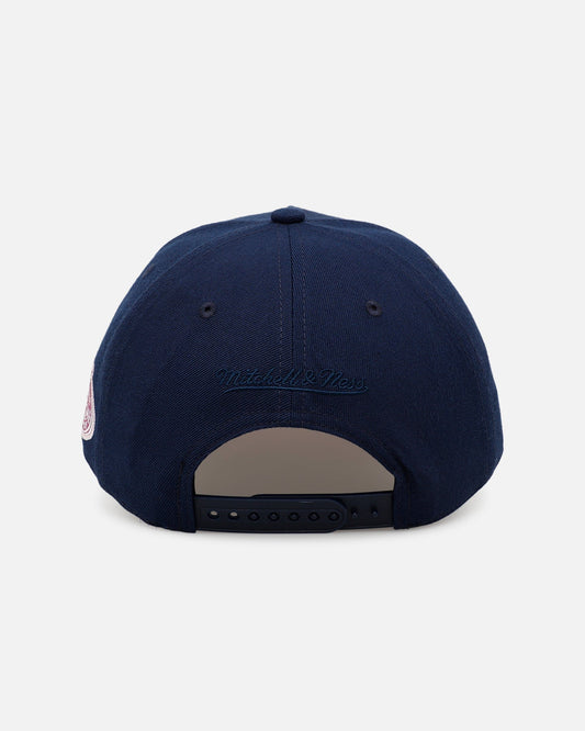 Mitchell & Ness New York Yankees 'Pink Side Patch' Pro Pinch Snapback Official Team Color