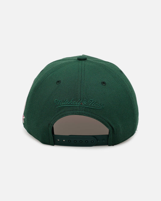 Mitchell & Ness Seattle Supersonics 'Pink Side Patch' Pro Pinch Snapback Official Team Color - image 2
