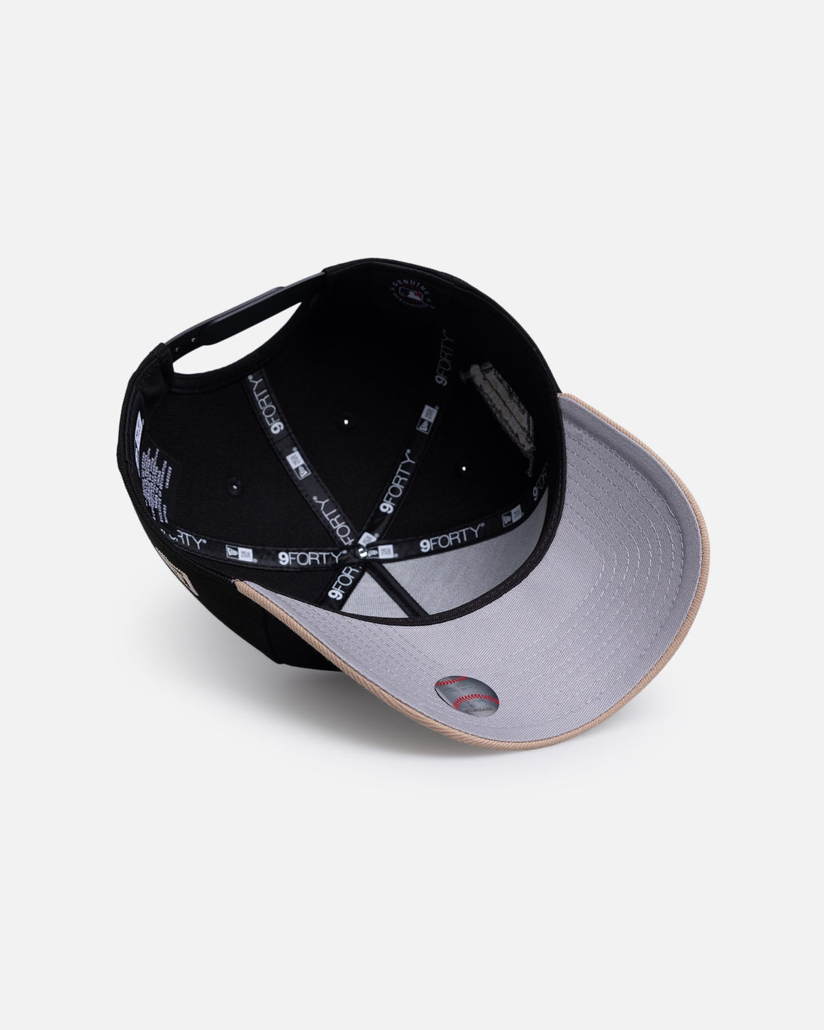 New Era Detroit Tigers 'Black Camel' 9FORTY A-Frame Snapback Black/Camel - image 6
