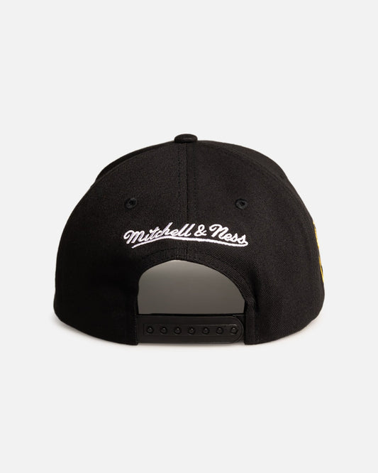 Mitchell & Ness Los Angeles Lakers Luka Dončić 'CLSC Script' Pro Pinch Snapback Black