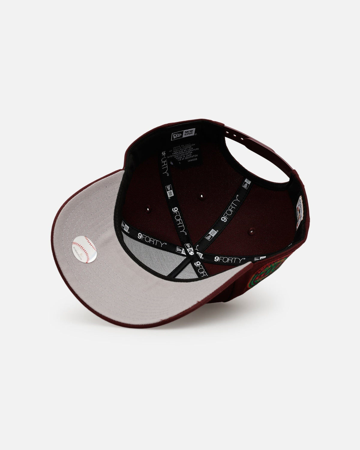 New Era Detroit Tigers 'Frosted Burgundy' 9FORTY A-Frame Snapback Burgundy - image 6
