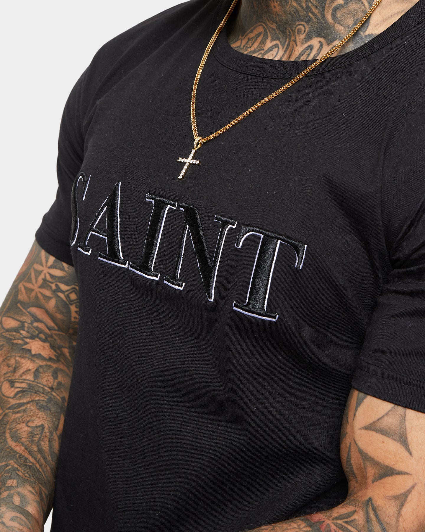 Saint Morta Society El Duplo Short Sleeve T-Shirt Black