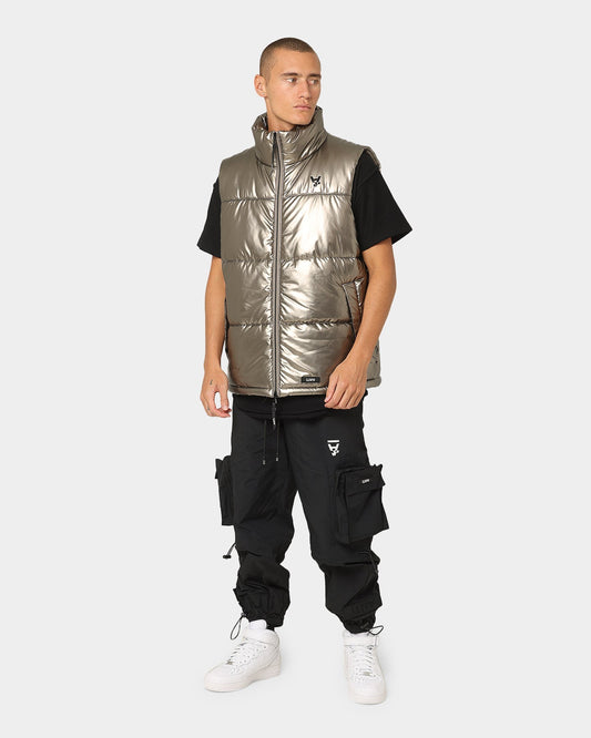 The Anti Order Anti Joy Puffer Vest Pewter - image 2