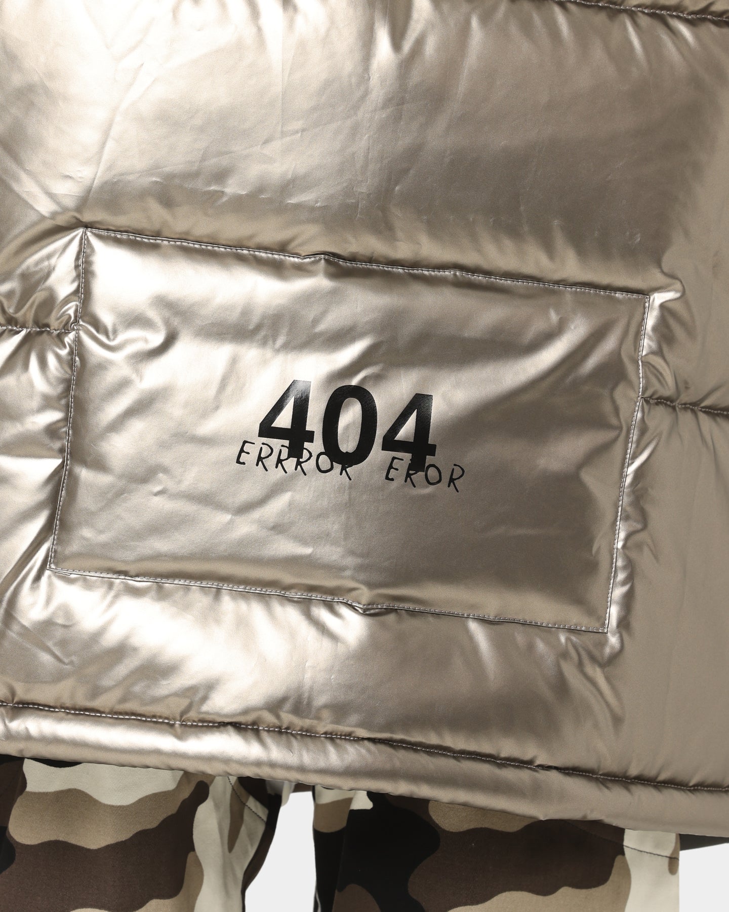 The Anti Order Anti Joy Puffer Vest Pewter