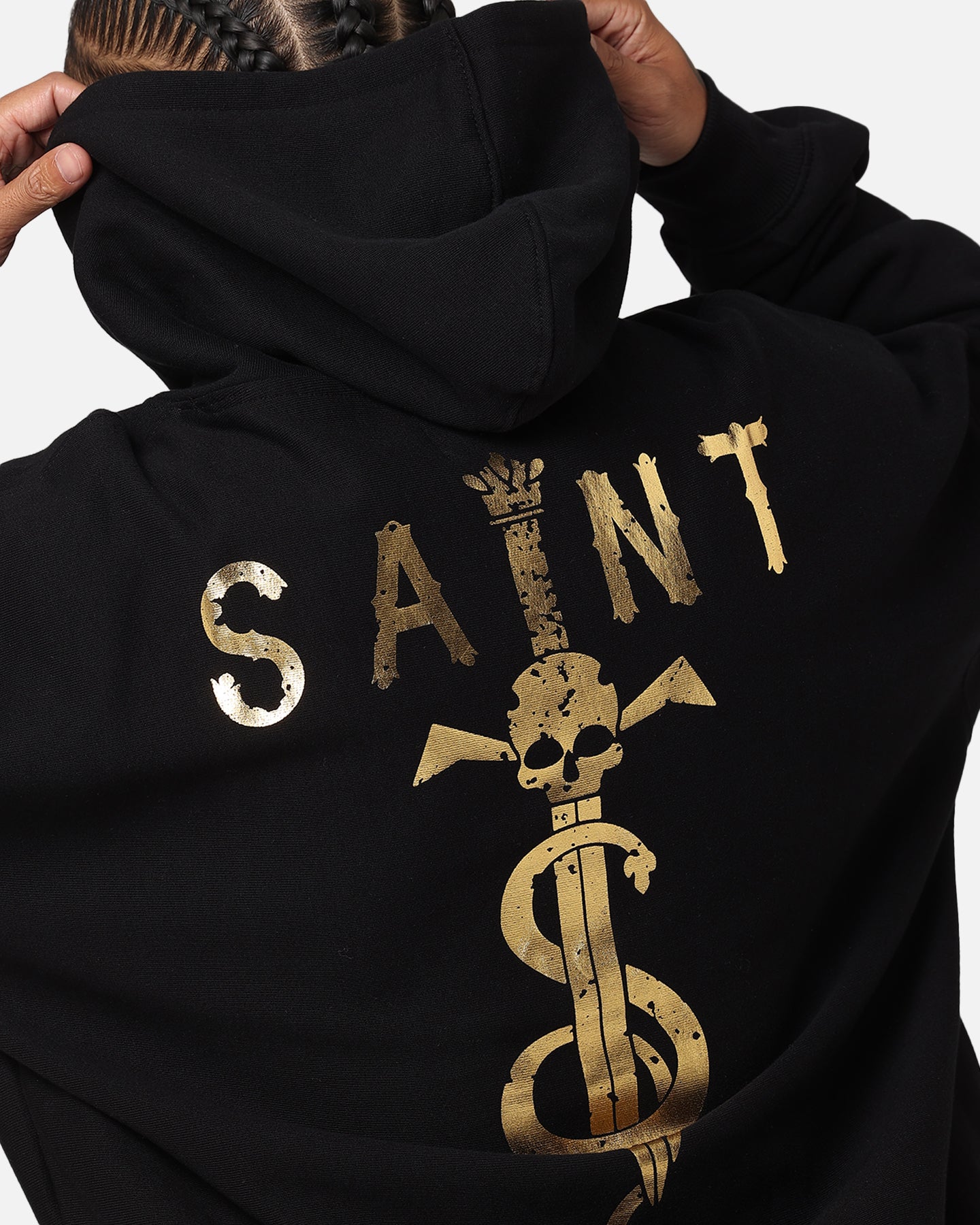 Saint Morta Daggers Premium Hoodie Black/Gold