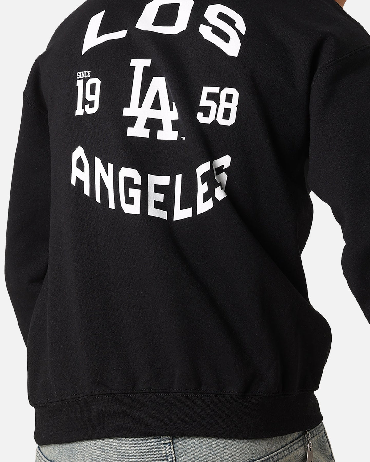 Majestic Athletic Los Angeles Dodgers Doyers Chest Hoodie Black - image 7