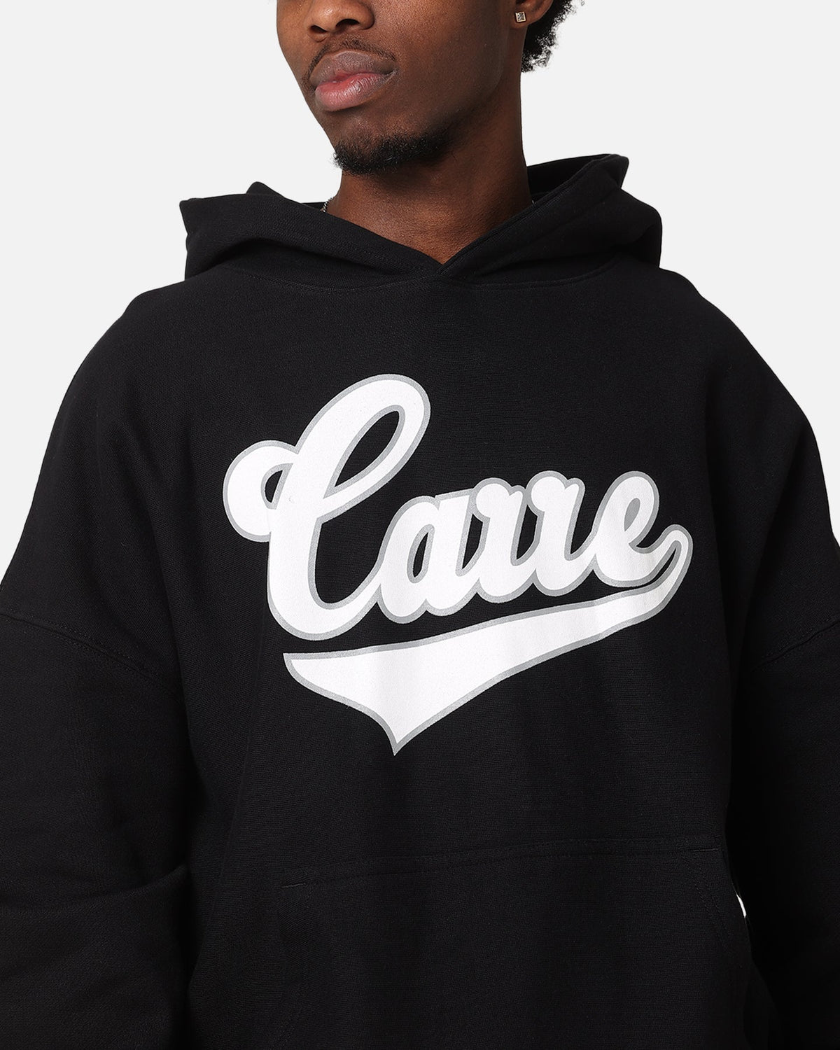 Carre Team Script Hoodie Black - image 6