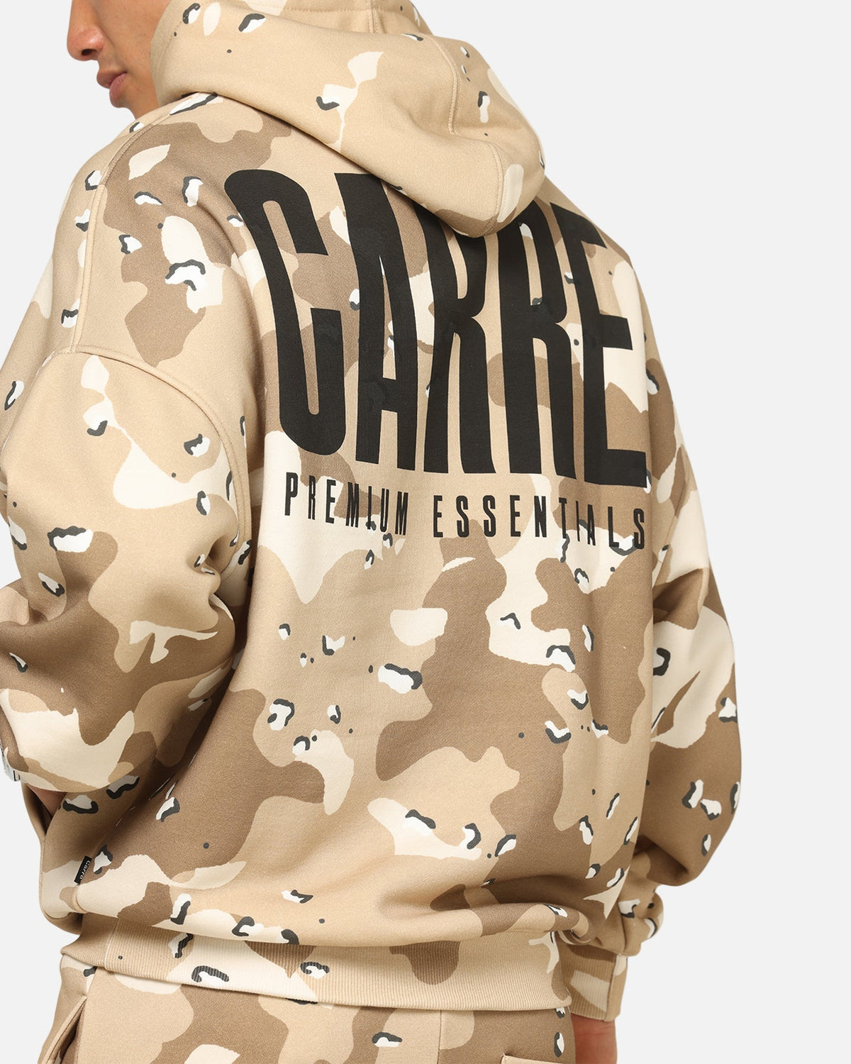 Carre Premium Essentials Hoodie Brown Camo - image 8