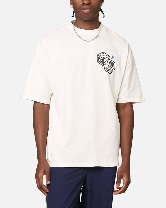 Carre Feeling Lucky Mock Neck T-Shirt Off White - image 2