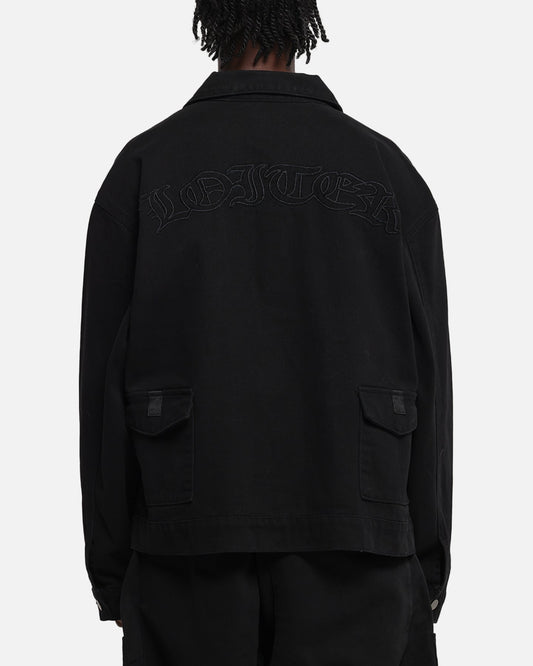 Loiter Combat Utility Jacket Washed Black