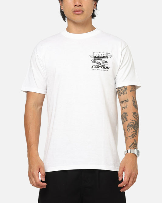 Huf X Greddy Body Works T-Shirt White - image 2