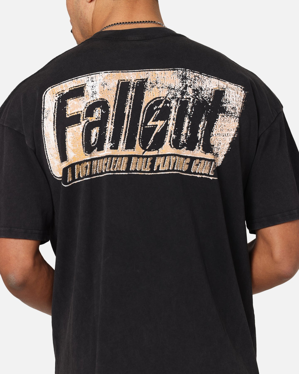 73Studio X Fallout '97 Fallout Vintage T-Shirt Black Acidwash - image 8