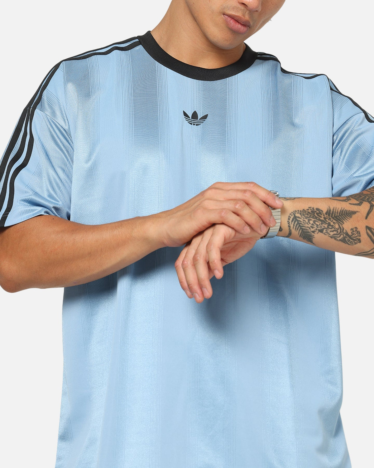 Adidas Jacquard Jersey Ash Blue - image 6
