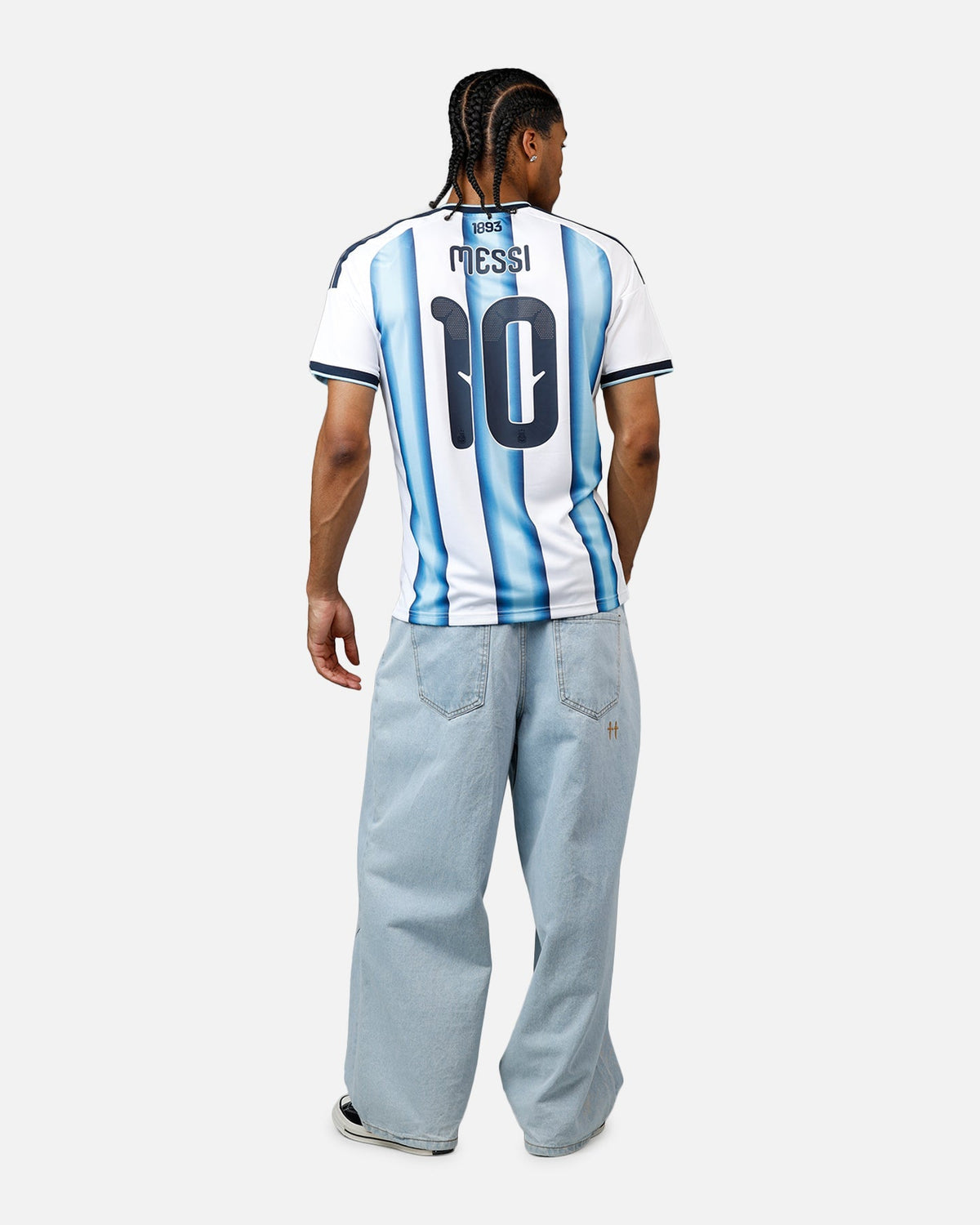 Adidas Argentina Lionel Messi 26 Home Replica Jersey Black/Blue - image 6