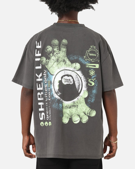 73Studio X Shrek Rave Heavy T-Shirt Black Wash - image 2
