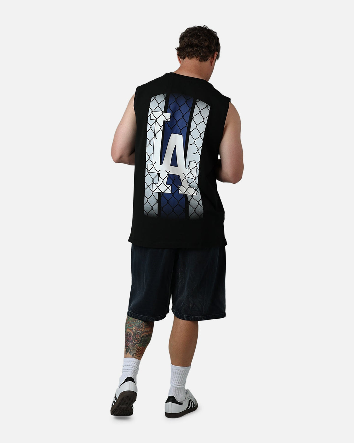 New Era Los Angeles Dodgers Muscle T-Shirt Black - image 6