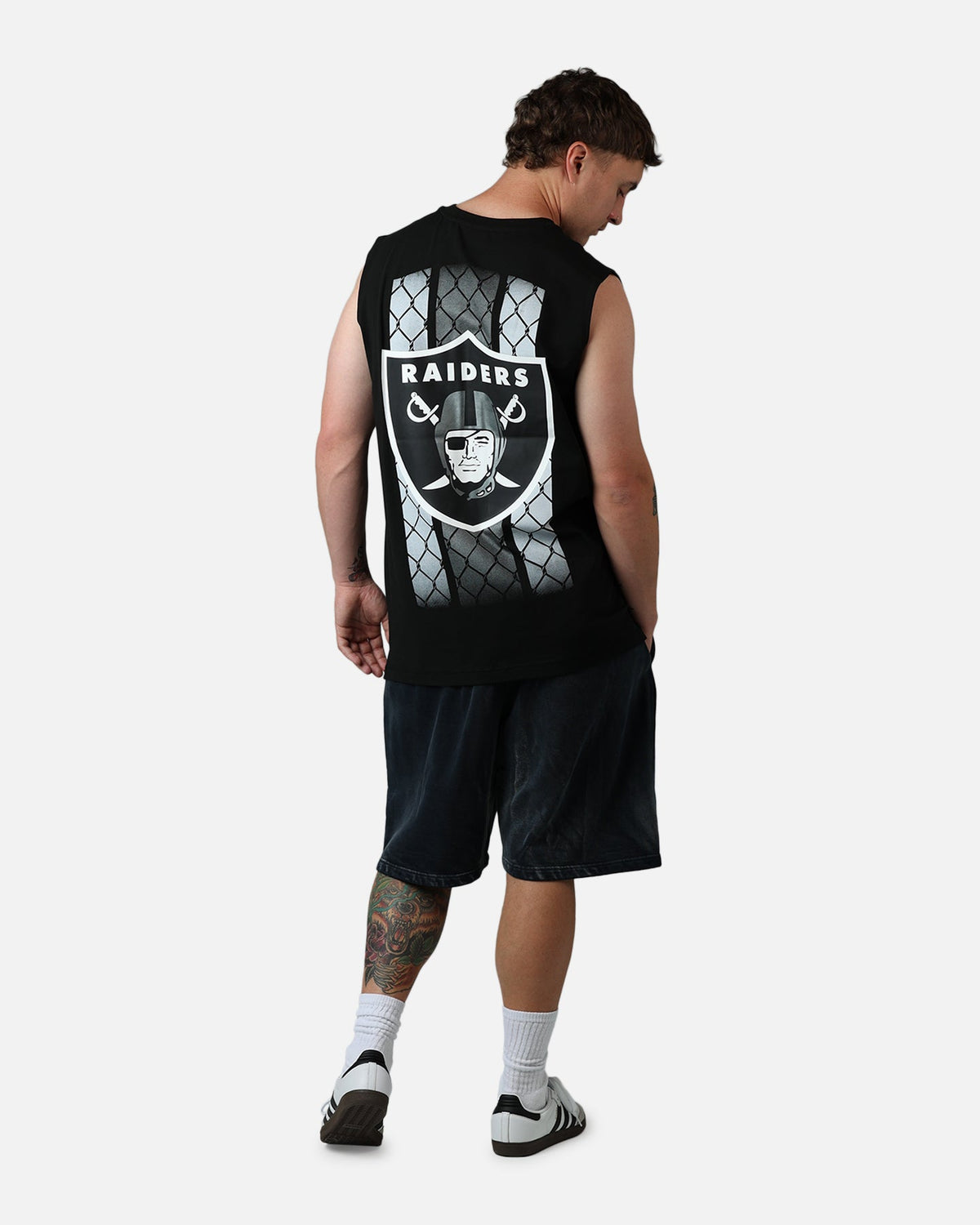 New Era Las Vegas Raiders Muscle T-Shirt Black