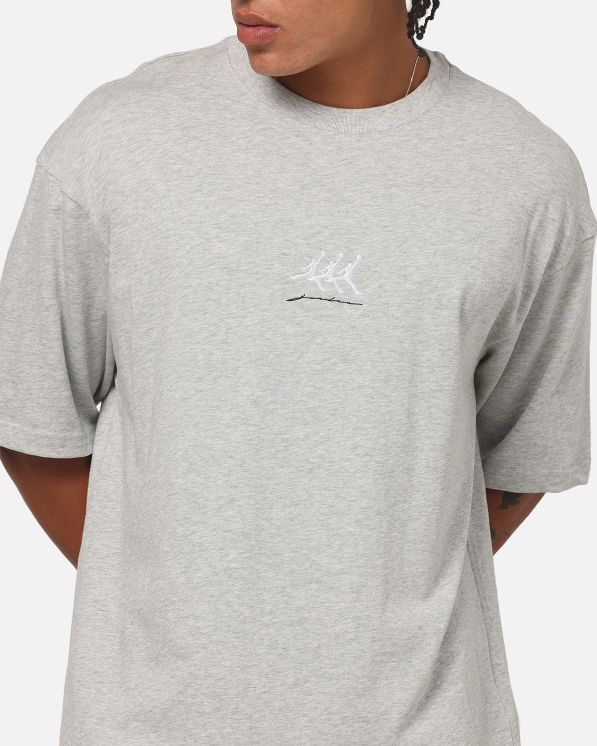 Jordan Flight Oversized Graphic T-Shirt Grey Heather - image 6