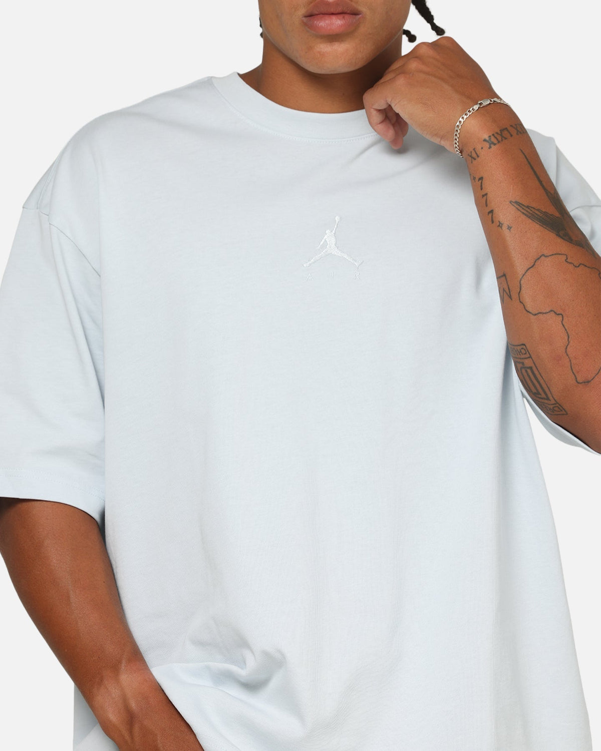 Jordan Flight Essentials Oversized Crewneck T-Shirt Aura/Aura - image 6