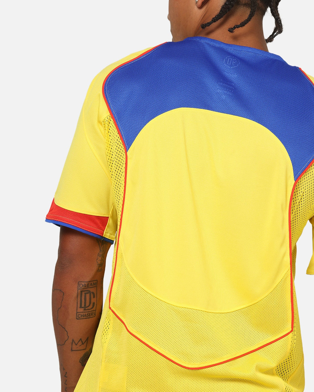 Nike Total 90 Soccer T-Shirt Tour Yellow/Lyon Blue
