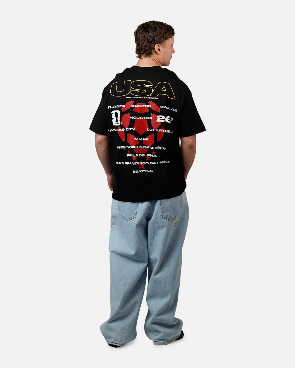 Fifa USA Cities T-Shirt Black - image 6
