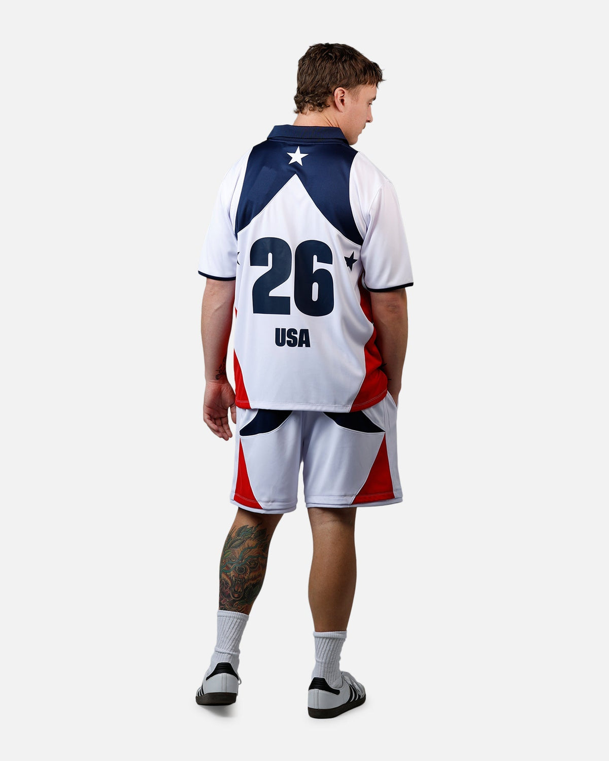 Fifa USA Soccer Jersey White - image 6